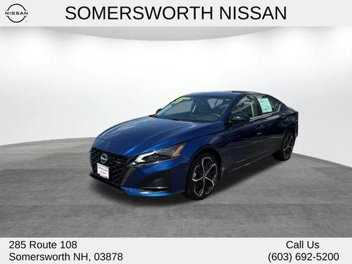Deep Blue Pearl 2023 Nissan Altima 2.5 SR