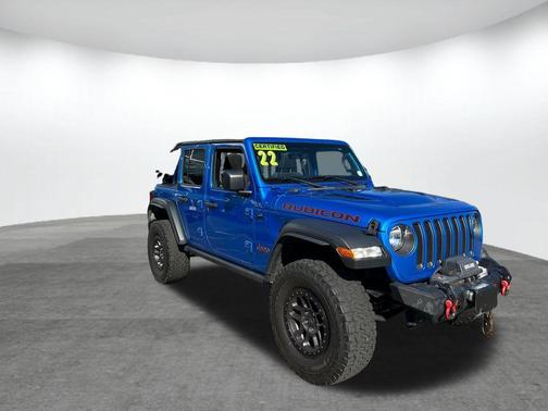 Hydro Blue Pearl 2022 Jeep Wrangler Unlimited Rubicon