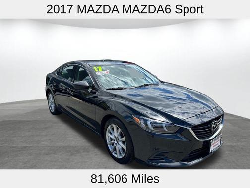 Jet Black Mica 2017 Mazda Mazda6 Sport