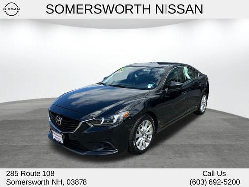 Jet Black Mica 2017 Mazda Mazda6 Sport