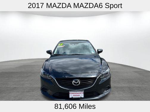 Jet Black Mica 2017 Mazda Mazda6 Sport