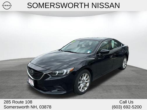Jet Black Mica 2017 Mazda Mazda6 Sport
