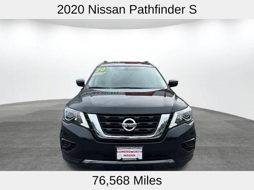 Magnetic Black 2020 Nissan Pathfinder S