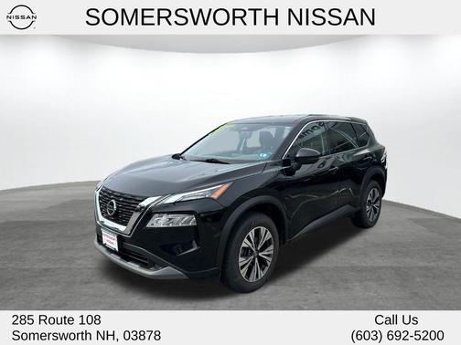 Black 2021 Nissan Rogue SV