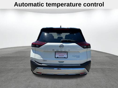 2 Tone White / Black Roof 2023 Nissan Rogue Platinum