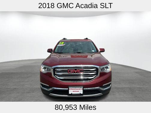 Crimson Red Tintcoat 2018 GMC Acadia SLT-1