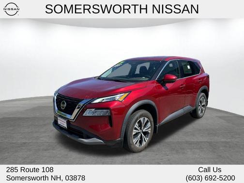 Scarlet Ember 2021 Nissan Rogue SV
