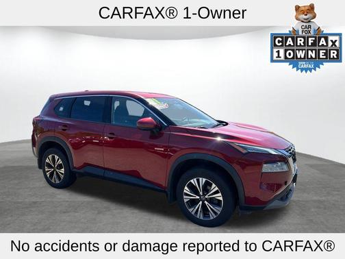 Scarlet Ember 2021 Nissan Rogue SV