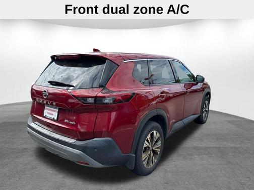 Scarlet Ember 2021 Nissan Rogue SV