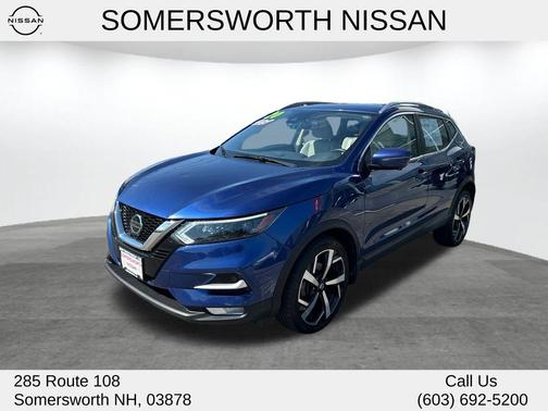 Caspian Blue 2020 Nissan Rogue Sport SL