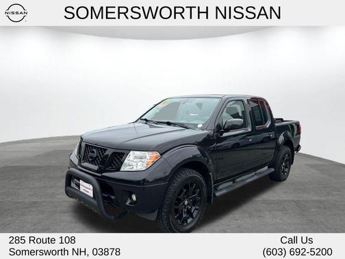 Magnetic Black 2021 Nissan Frontier SV