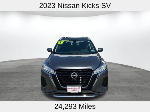Gun Metallic 2023 Nissan Kicks SV