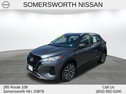 Gun Metallic 2023 Nissan Kicks SV