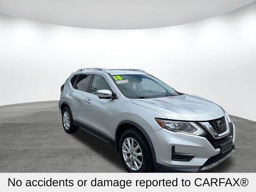 Brilliant Silver 2018 Nissan Rogue SV