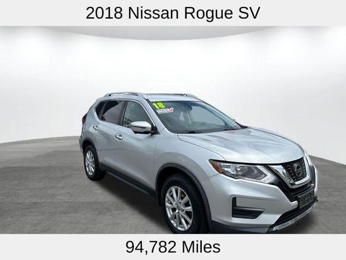 Brilliant Silver 2018 Nissan Rogue SV