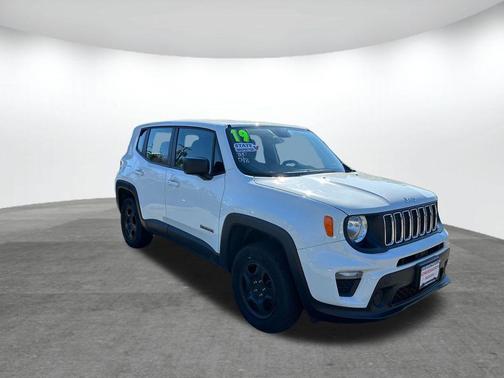 Alpine White Clearcoat 2019 Jeep Renegade Sport