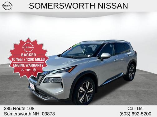 Brilliant Silver Metallic 2023 Nissan Rogue SL