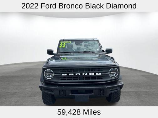 Shadow Black 2022 Ford Bronco Black Diamond