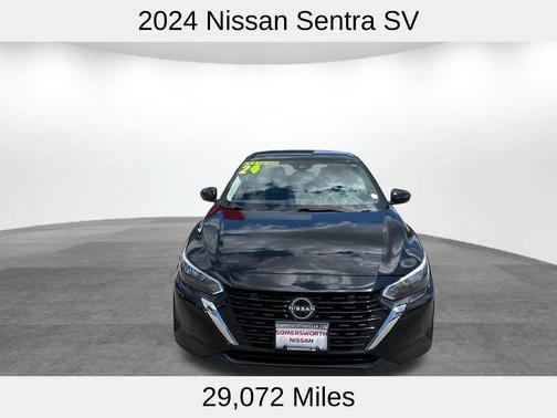 Black 2024 Nissan Sentra SV