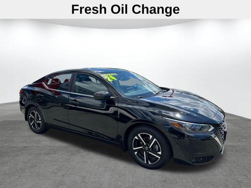 Black 2024 Nissan Sentra SV