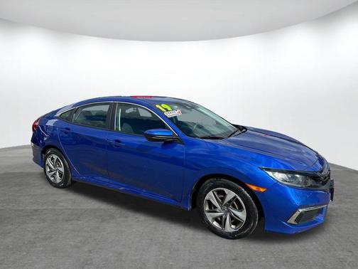 Blue 2019 Honda Civic LX