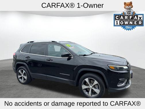 Diamond Black 2019 Jeep Cherokee Limited