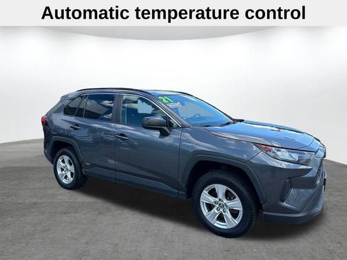 Magnetic Gray Metallic 2021 Toyota RAV4 Hybrid LE