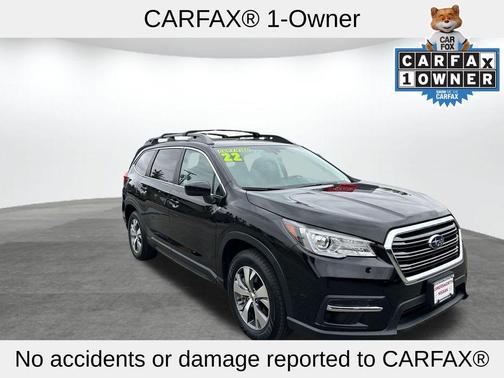 Crystal Black Silica 2022 Subaru Ascent Premium 8-Passenger