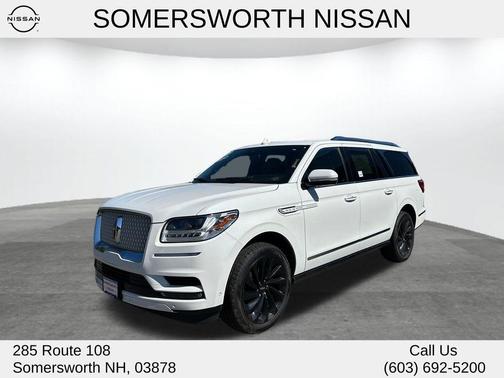 White 2020 Lincoln Navigator L Reserve