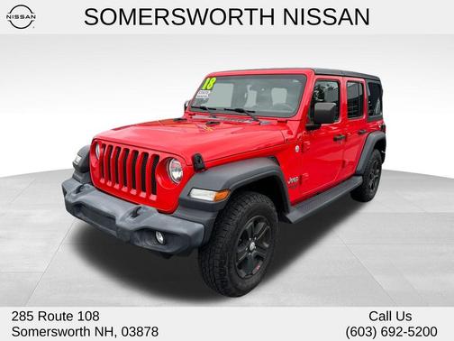 2018 Jeep Wrangler Unlimited Sport