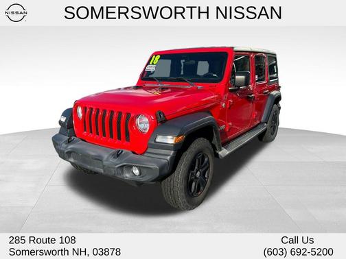 2018 Jeep Wrangler Unlimited Sport