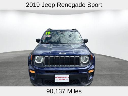 Jetset Blue Clearcoat 2019 Jeep Renegade Sport