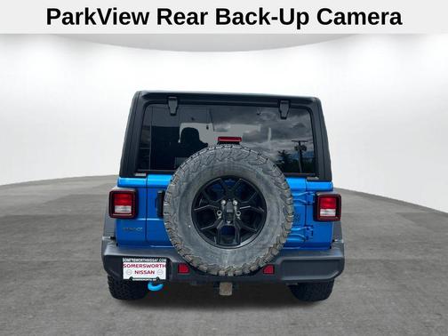 Hydro Blue Pearl 2024 Jeep Wrangler 4xe Sport