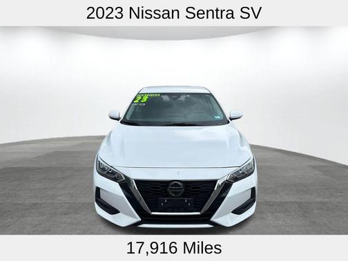 Cloud White 2023 Nissan Sentra SV
