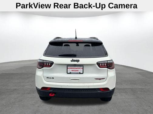 White Clearcoat 2021 Jeep Compass Trailhawk