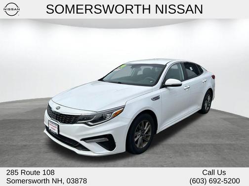 Snow White Pearl 2020 Kia Optima LX