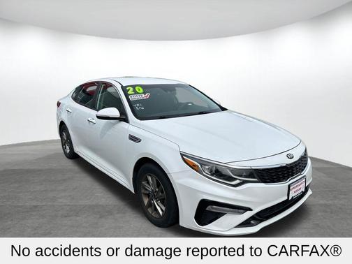 Snow White Pearl 2020 Kia Optima LX