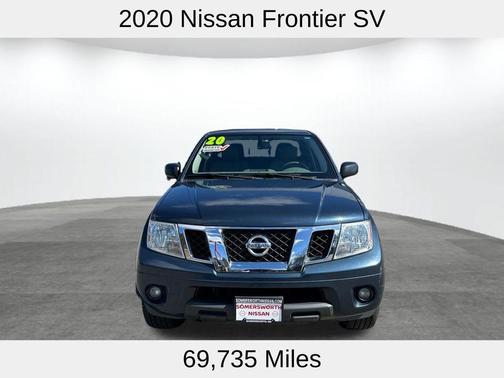 Arctic Blue Metallic 2020 Nissan Frontier SV