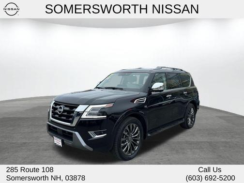 Black 2022 Nissan Armada Platinum