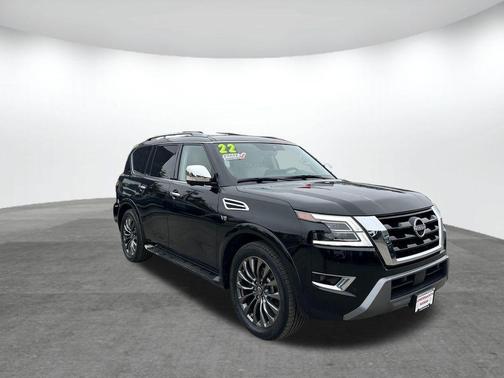 Black 2022 Nissan Armada Platinum