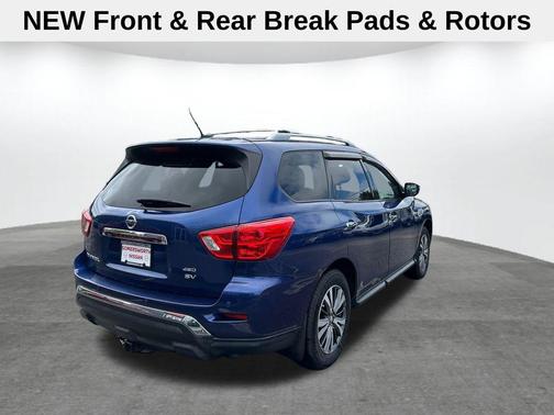 Caspian Blue 2018 Nissan Pathfinder SV