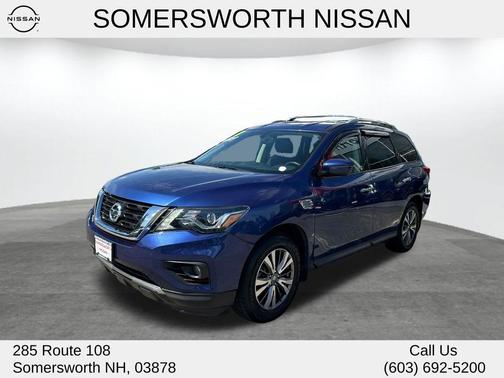 Caspian Blue 2018 Nissan Pathfinder SV