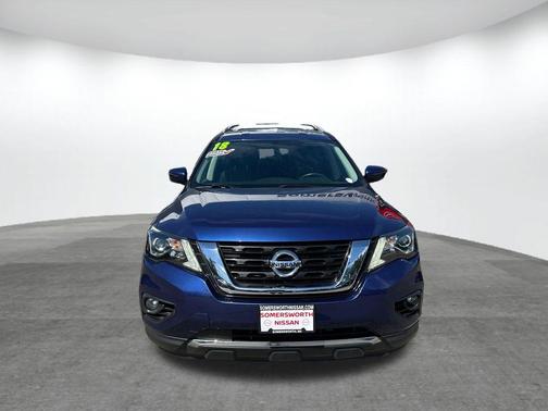 Caspian Blue 2018 Nissan Pathfinder SV