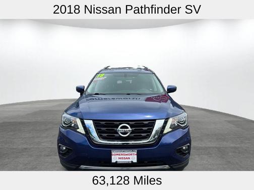 Caspian Blue 2018 Nissan Pathfinder SV
