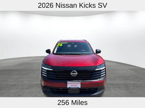 Scarlet Ember T 2026 Nissan Kicks SV