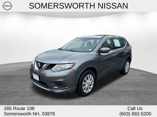Gun Metallic 2015 Nissan Rogue S