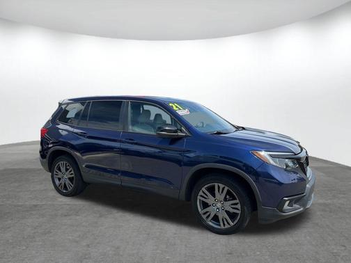 Blue 2021 Honda Passport EX-L