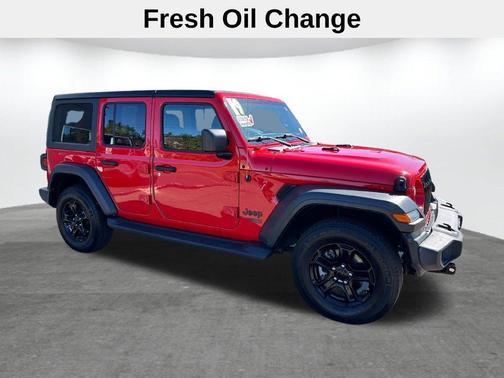Firecracker Red Clearcoat 2019 Jeep Wrangler Unlimited Sport