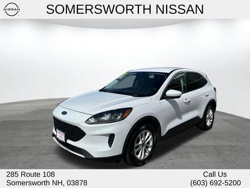 Oxford White 2021 Ford Escape SE