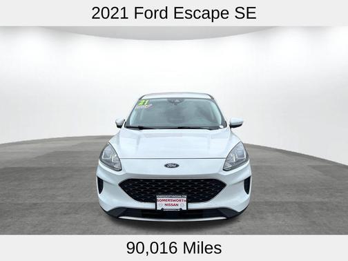 Oxford White 2021 Ford Escape SE